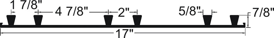 BS-17532 Base Seals PVC Waterstops