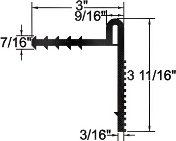 RFL-3316 Retro Fit PVC Waterstops RFL-3316 Retro Fit PVC Waterstops